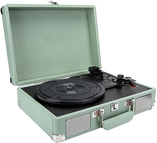 CAFIEDR Tourne-Disque, Gramophone, phonographe, Platine Vinyle Bluetooth 5.0, Lecteur de Vinyle, Platine Vinyle pour Disque Vinyle