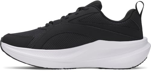 Under Armour Women's Charged+ Assert 11 D, 001 Black, 7.5