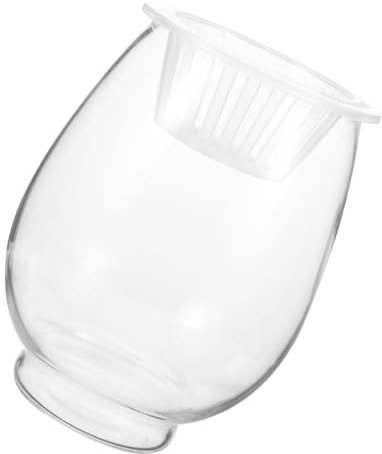 YARNOW Jarrón De Vidrio Transparente para Flores Soporte Hidropónico Decoración De Escritorio Moderna para Plantas Enraizadas y Puntos Focales Decorativos