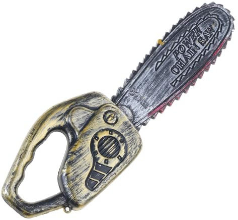 Obotsnoi Chainsaw Props Toy Horror Theme Bloody Chainsaw for Halloween Party Celebration Kids Adult Cosplay Accessories Realistic Chainsaw Props