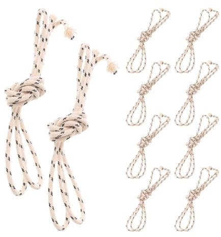 Gogogmee Lot de 10 mèches pour Lanterne à pétrole : mèches en Coton de 1 m (3,3 pi) pour Lampe à pétrole, idéales pour l’éclairage extérieur, Les Lampes Vintage et Les Situations