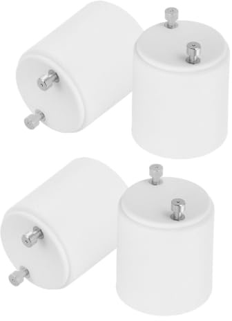 INOOMP 4 Piezas Adaptador Compatibilidad de Luz Blanco Casquillo E26 de Gu24 a Pbt para Lámparas y Baño