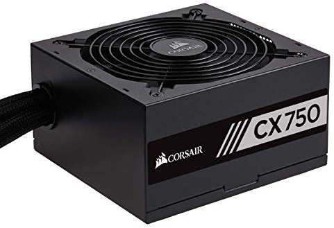 Corsair CP-9020123-NA unidad de - Fuente de alimentación (750 W, 100 - 240 V, 47 - 63 Hz, 130 W, 750 W, 130 W)