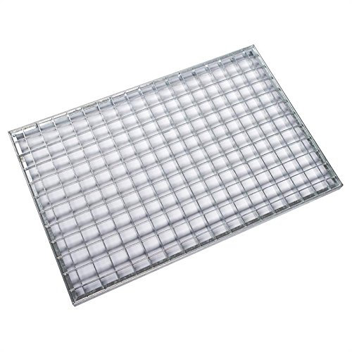 Einpress Gitterrost DIN 24537 verschiedene Größen Rost Lichtschacht Lichtgitterrost Podest (1000 x 700 mm)