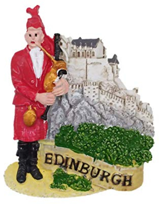 Edinburgh UK 3D-Kühlschrankmagnet, Reise-Souvenir, Geschenk, Sammlung, Heim- und Küchendekoration, Magnet-Aufkleber, Edinburgh England Kühlschrankmagnet