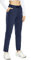 OUGES Joggers for Women UK Tracksuit Bottoms Cotton Ladies Trousers Lounge Sport Pant Sweatpants with Pocket(Navy,M)