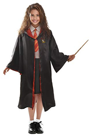 Ciao-Hermione Granger costume travestimento bambina originale Harry Potter (Taglia 5-7 anni), Colore Nero, 11729.5-7