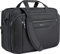 VANKEAN Laptop Bag Laptop Briefcase Fits Up to 18 Inch Laptops XXL Water-Repellent Gaming Computer Bag Messenger Shoulder Bag for Men and Women Expandable Capacity for Travel/Business/School- Black