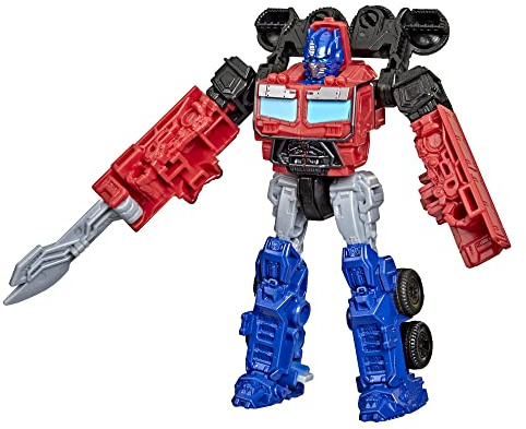 Transformers: Rise of the Beasts Film, Beast Alliance, Battle Changers Optimus Prime Action Figure – 6 and Up, 11 cm