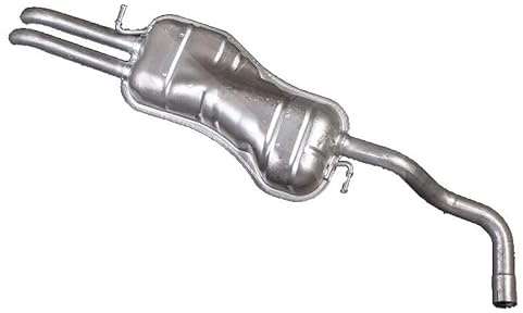 IZAWIT 16.031 Endschalldämpfer Hinten Kompatibel mit VW Golf IV Variant 1J5 1J5253609AJ 1J5253609L