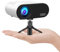 Mini Beamer WiFi Bluetooth, VISSPL 20000L Beamer Klein mit Stativ unterstützt Full HD 1080P, 50% Zoom, ±15° Trapezkorrektur, Mini Projektor Kompatibel mit HDMI, USB, AV, iOS, Android, PC, TV-Stick