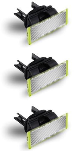 Ersatzklingen für One - Blade Ersatzköpfe für Elektrorasierer - 3 Packt