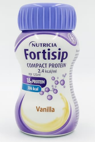 MediSale Bundle – Fortisip Compact Protein Vanilla Nutritional Drink, 4 x 125ml Bottles