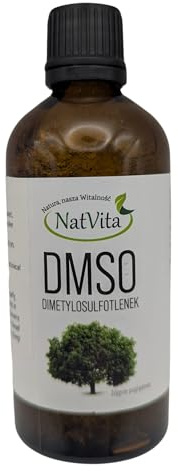 DMSO 99,99 % mycket hög renhet CZDA 100 ml – dimetylsulfoxid | laboratorieklassad lösningsmedel | bärnstensglas flaska med pipett | NatVita