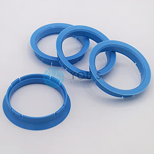 4 x ZENTRIERRINGE DISTANZRING für ALUFELGEN R06 64,0-58,1 mm Alloytec, ASA, ICW, RH Alurad, Smoor, X-Tra Wheels