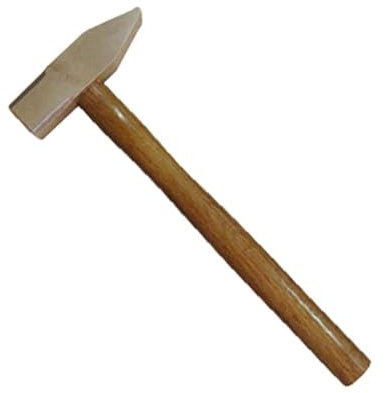 WEDO Titanium Engineers’ Hammer, Cross Pein Hammer with Wooden Handle, Anti-magnetic, Light weight, Non-magnetic, Rust-proof, One-time Die-forged, Corrosion resistant, Durable, 340g(0.75 lb) Head