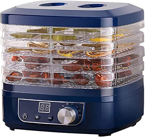 BTURYT Food Dehydrator Mini Dehydrators Food Fruit Dryer with 5 Large Trays for Beef Jerky, Fruits, Vegetables and Nuts