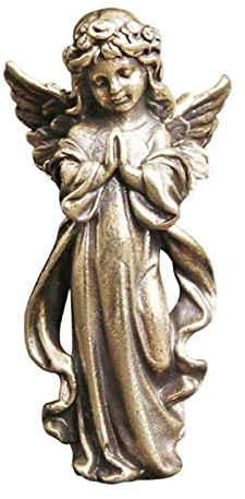 Dickly Messing Engel Statue Skulptur Ornamente Figur Accessoires Geschenke Vintage