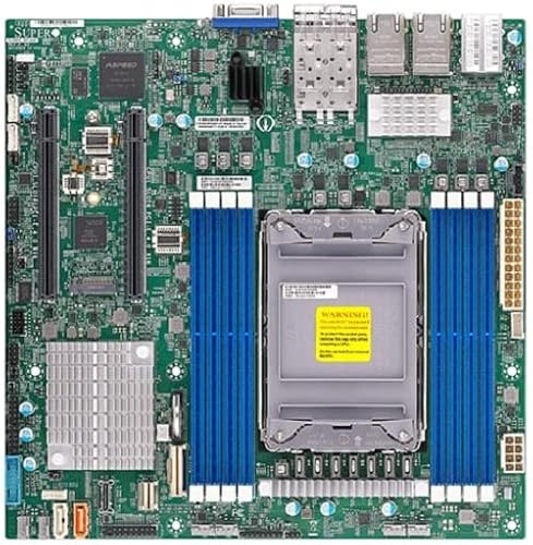 SUPERMICRO MBD-X12SPZ-SPLN6F-O Carte mère Micro-ATX pour serveur LGA-4189 C621A