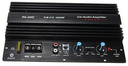 BESTonZON Subwoofer-Verstärkerplatine Stereo-Verstärkerplatine Auto Lautsprecher Subwoofer für Autos Auto-Audio-Subwoofer Subwoofer Verstärker Stereo-Audio-Lautsprecher Hauptplatine Bass