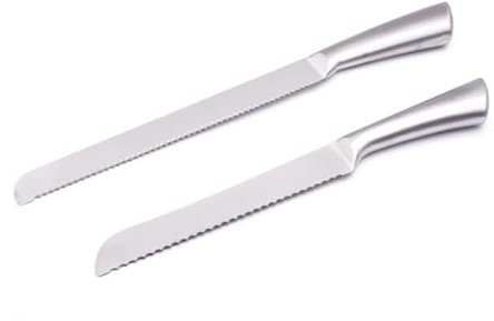 Cabilock Herramienta De Repostería Cuchillo Acero Inoxidable Para Pan Pizza y Frutas Mango Ergonómico