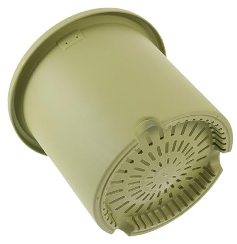 OFFSCH Grand Pot De Rond Plastique avec Drainage Jardinage Intérieur Et Extérieur Conteneur Pratique pour Plantes Design Moderne Capacité