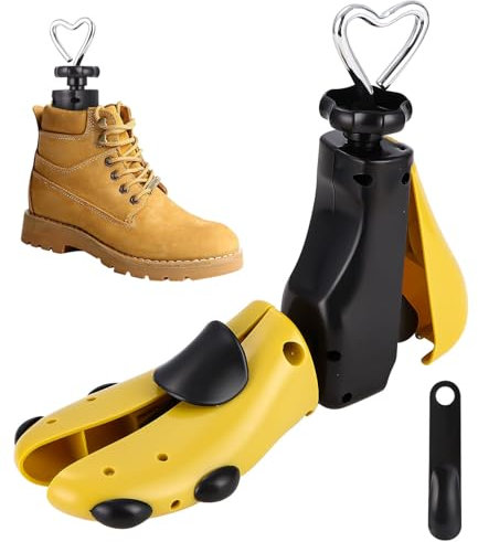 Zhufas Tendiscarpe, Tendiscarpe Uomo Donna, Allarga Scarpe Uomo Donna, Espansori Scarpe, Regolabile Lunghezza Larghezza Tendiscarpes Plastica Forme Scarpe con Calzascarpe