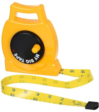 OSALADI Ruban Jouet Éducatif Souple Et Léger Pour Garçon Fille Ruban à Mesurer Flexible Et Portable Jeu Apprentissage Dès Ans Marquages Clairs Et Couleur Vive