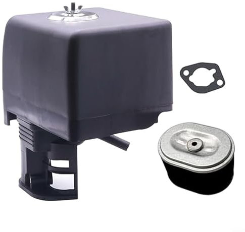 EpheyFIF Boîtier de filtre à air GX340 270/390 pour Honda - Construction en plastique, noir/argent, avec couvercle de filtre à air, joint et élément filtrant AF ZE30, compatible avec les nettoyeurs