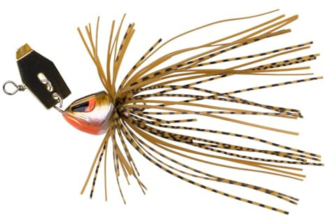 ZECK - Chatter-Rushka Moor Fire - Schnellwechsel-Bladed-Jig - Verschiedene Gewichte