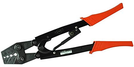 Wire Stripper Hand Crimping Tools for Crimping Non-Insulated Cable Links 6-25mm² Heavy Duty Pliers