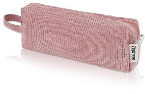 Zloptuoe Cord-Stoff Federmäppchen, kleine mäppchen, Süße Schlampermäppchen, Organizer für Schreibwaren für Teenager, Mädchen,Schülerin, Jungen