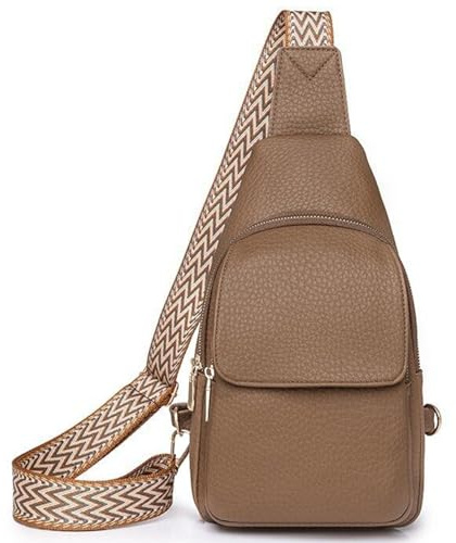 SENDEFN Sacs Bandoulière Femme Sac Banane Élégante en Cuir Vegan Petit Sac Femme Multifonctionnel pour Voyage et Quotidien