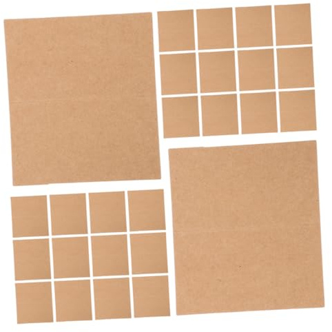 Alipis 100 Tarjetas de Lugar Plegables de Papel Marrón, Doble Cara en white, Versátiles para Bodas, Cumpleaños y Eventos, Tamaño Pequeño para Mesas