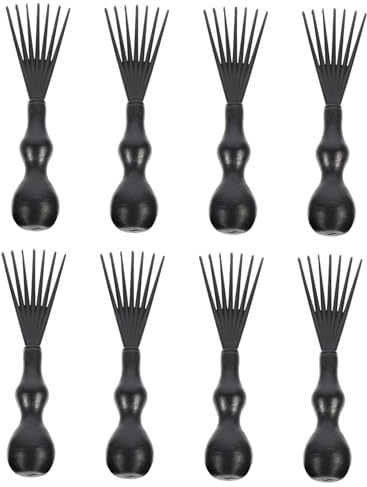 FIXOSHEE 8 piezas Limpiador de Peines y Cepillos para Cabello Removedor de Pelo y Duradero Herramienta para Viajes y Diario para Cabello con Pérdida