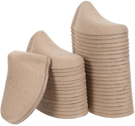 TEHAUX 40 Unidades Inserciones de Papel para Árboles de Zapatos Infantiles, Soporte Compacto y Transpirable para Moldear Zapatillas y Prevenir Pliegues en Almacenamiento