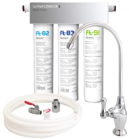 Filtre Sous évier Trio Uf Ft82 Sédiments Ft83 Charbon Actif Ft91 Ultra Filtration
