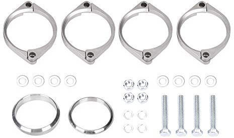 Verrostet auspuff flansch schalldämpfer zurück kasten reparatur klemmhalterungen fit für e46 m3 reparatur flansch auspuff