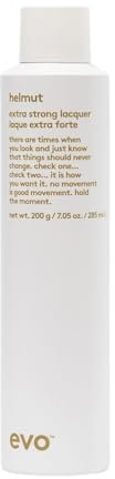 EVO helmut extra strong lacquer I Haarspray, Haarlack mit extra starkem Halt für alle Haartypen I für mehr Halt und Glanz I vegan, ohne Sulfate, 285 ml