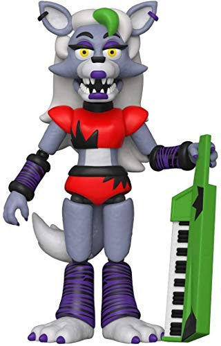 Funko Action Figure: Five Nights At Freddy's (FNAF) - PizzaPlex - Roxanne Wolf - FNAF Pizza Simulator - Sammlerstück - Geschenkidee - Offizielle Handelswaren - Für Jungen, Mädchen & Kinder
