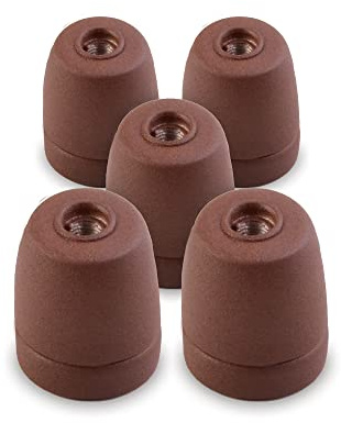AMARCORDS - 5 Lampenhalter in Vintage-Porzellanfarbe E27 CORTEN