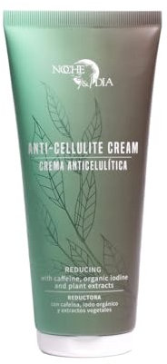 Noche y Día - Crema Anticelulitis y Reductora - 200 ml - Mejora el Efecto de Piel de Naranja - Combate la Celulitis - Suaviza e Hidrata