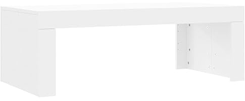 vidaXL Tavolino da Salotto Bianco 102x50x36 cm in Legno Multistrato