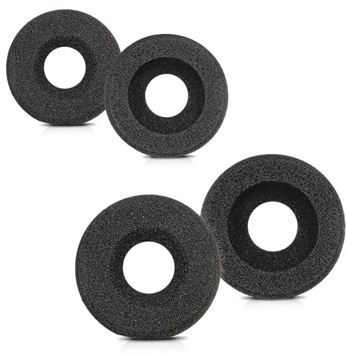 Ear Cushions for Plantronics Headset Replacement Earpads Foam Ear Pad Covers for Plantronics Blackwire C320 3320 3210 3220 HW251N HW261N HW510 HW520 Jabra PRO 920 Biz 1500 GN2000 Headphones (4 Pack)