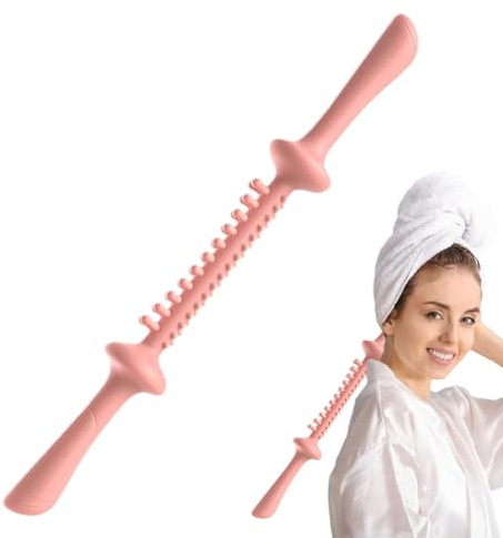 Rolling Stick for Muscles | Massage Rollers Soft, Rolling Pin | Anti-Slip Handle Rolling Massage Stick, Neck Muscle Massager for Athletes, Yoga, Training