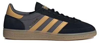 Adidas Unisex Handball Spezial Schuh Core Black/Preloved Yellow/Grey Six 46