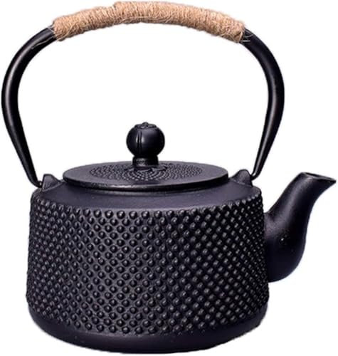 Tetera de hierro fundido, tetera for estufa, tetera japonesa de hierro fundido de 850 ml