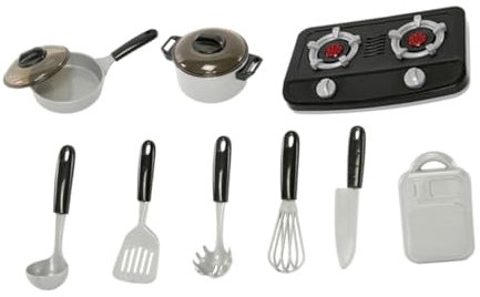 ERINGOGO Realistisches Küchenspielzeug-Set Nachahmung Von Kochspielzeug Herd Licht Und Ton Sicher Für Rollenspiele Für Jungen Und Mädchen