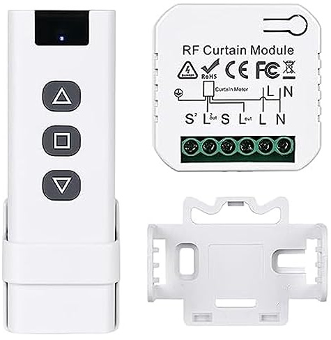 Contrôleurs d'interrupteur de rideau intelligent WiFi Tuya Volets roulants Moteur d'obturateur Smart Life APP Télécommande Home