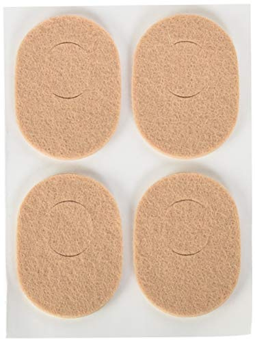 Medco Adhesive Hallux Pad, Felt, 1/8, Bag of 100